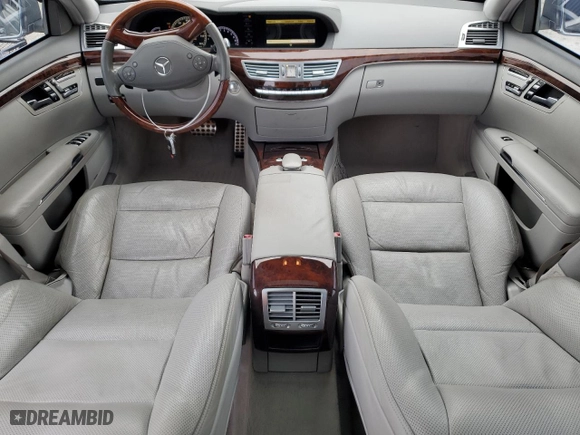 2010 Mercedes-Benz S-Class S 550 with VIN WDDNG7BB1AA350327, listed as a Copart auction lot 46412375 with 149,585 mi miles and Salvage Title. Bid and sale history available at carsss.com. Image 8.