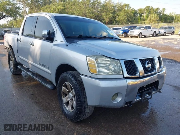 2005 Nissan Titan SE with VIN 1N6BA07B25N574216, listed as a IAAI auction lot 41896991 with Not Provided miles and . Bid and sale history available at DreamBid. Image 1.