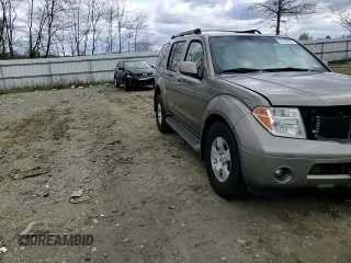 2006 Nissan Pathfinder SE z VIN 5N1AR18W96C664437, wystawiony jako Copart lot #53240165 z przebiegiem 168 019 mil mil oraz Szkoda całkowita • Salvage title. Historia ofert i sprzedaży dostępna na DreamBid. Obrazek 12.