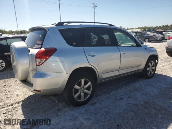 2008 Toyota RAV4 Ltd with VIN JTMBK31VX86048810, listed as a Copart auction lot 73054694 with 344,866 mi miles and Salvage Title. Bid and sale history available at carsss.com. Image 3.