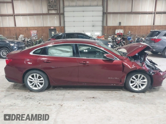 2016 Chevrolet Malibu LT with VIN 1G1ZE5ST0GF319623, listed as a IAAI auction lot 41844320 with 84,372 mi miles and . Bid and sale history available at DreamBid. Image 13.