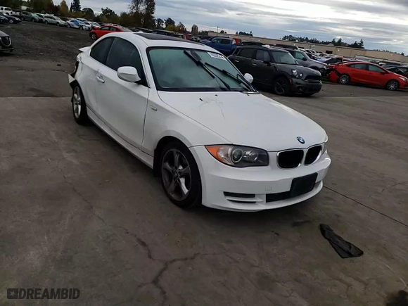 2011 BMW 1 Series 128i with VIN WBAUP9C51BVL89887, listed as a Copart auction lot 78533234 with 0 mi miles and Salvage Title. Bid and sale history available at carsss.com. Image 10.