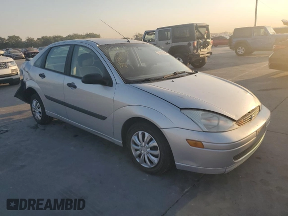 2000 Ford Focus LX with VIN 1FAFP33P6YW376765, listed as a Copart auction lot 75347554 with 189,468 mi miles and Salvage Title. Bid and sale history available at DreamBid. Image 4.