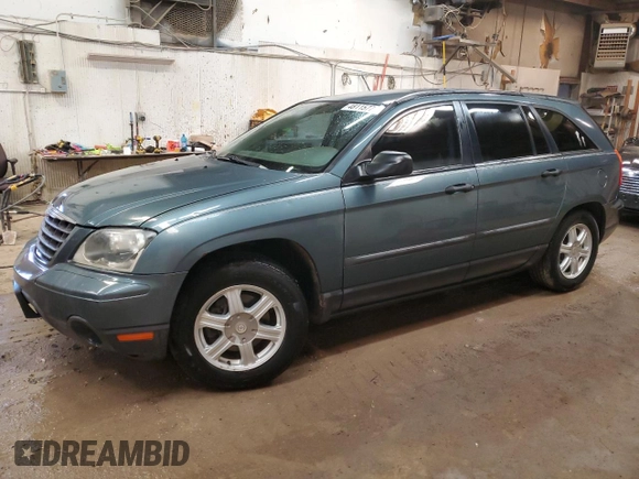 2005 Chrysler Pacifica z VIN 2C4GF48465R584512, wystawiony jako Copart lot #48115774 z przebiegiem 91 897 mil mil oraz Czysty tytuł • Clean title. Historia ofert i sprzedaży dostępna na DreamBid. Obrazek 1.