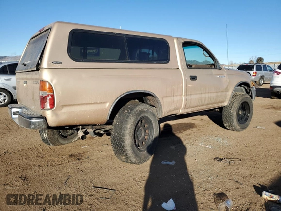 1999 Toyota Tacoma with VIN 4TAPM62N0XZ546880, listed as a Copart auction lot 88327105 with 234,164 mi miles and Salvage Title. Bid and sale history available at DreamBid. Image 3.