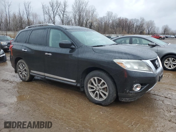 2015 Nissan Pathfinder S z VIN 5N1AR2MM5FC666986, wystawiony jako Copart lot #50014415 z przebiegiem 134 691 mil mil oraz Czysty tytuł • Clean title. Historia ofert i sprzedaży dostępna na DreamBid. Obrazek 4.