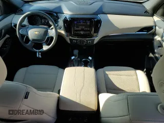 2023 Chevrolet Traverse LS with VIN 1GNEVFKW4PJ266788, listed as a Copart auction lot 69011494 with 17,895 mi miles and Salvage Title. Bid and sale history available at carsss.com. Image 8.