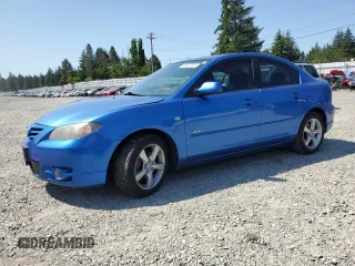2005 Mazda 3 s z VIN JM1BK323551347367, wystawiony jako Copart lot #59627515 z przebiegiem 146 054 mil mil oraz Szkoda całkowita • Salvage title. Historia ofert i sprzedaży dostępna na DreamBid. Obrazek 1.