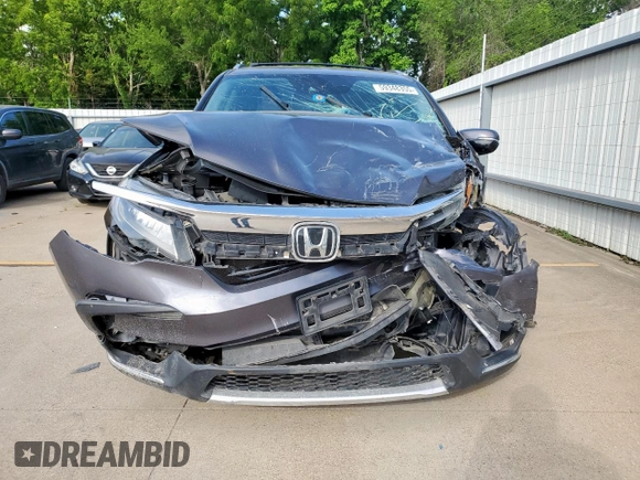 2021 Honda Pilot Elite with VIN 5FNYF6H09MB051707, listed as a Copart auction lot 59348355 with 100,000 mi miles and Salvage title. Bid and sale history available at DreamBid. Image 5.
