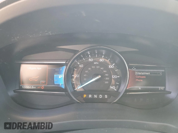 2018 Ford Explorer XLT with VIN 1FM5K8D86JGA12639, listed as a Copart auction lot 73129064 with 124,964 mi miles and Salvage Title. Bid and sale history available at DreamBid. Image 9.