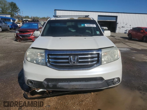 2013 Honda Pilot Touring with VIN 5FNYF4H92DB031771, listed as a Copart auction lot 50083125 with 229,059 mi miles and Salvage Title. Bid and sale history available at DreamBid. Image 5.