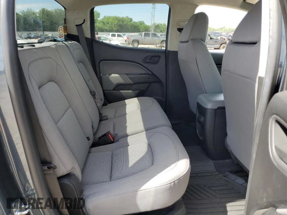 2020 Chevrolet Colorado 4WD Work Truck z VIN 1GCGTBEN1L1145469, wystawiony jako Copart lot #57140465 z przebiegiem 51 222 mil mil oraz Szkoda całkowita • Salvage title. Historia ofert i sprzedaży dostępna na DreamBid. Obrazek 10.