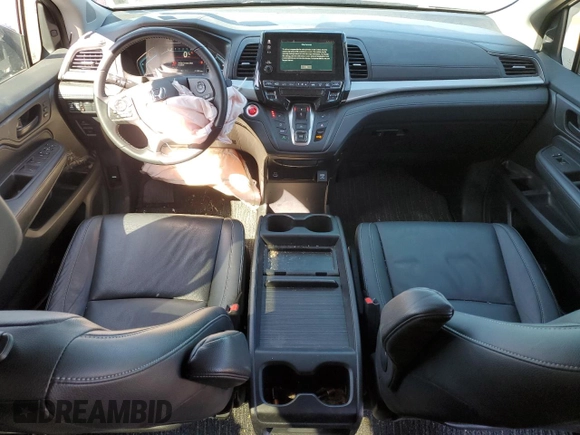 2024 Honda Odyssey EX-L with VIN 5FNRL6H68RB037841, listed as a Copart auction lot 50380715 with 11,880 mi miles and Salvage Title. Bid and sale history available at DreamBid. Image 8.