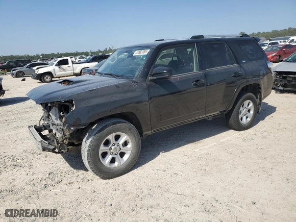 2022 Toyota 4Runner SR5 with VIN JTEEU5JR0N5260179, listed as a Copart auction lot 52883395 with 134,025 mi miles and Salvage Title. Bid and sale history available at carsss.com. Image 1.