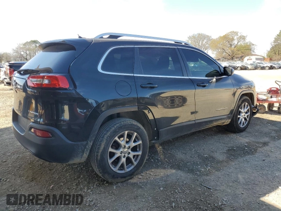 2015 Jeep Cherokee Latitude with VIN 1C4PJLCB4FW655729, listed as a Copart auction lot 50212955 with 134,473 mi miles and Salvage Title. Bid and sale history available at carsss.com. Image 3.