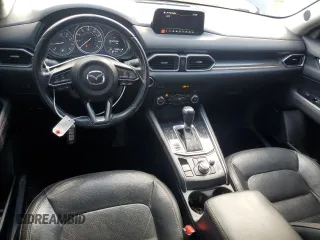 2017 Mazda CX-5 Grand Touring with VIN JM3KFBDL2H0197831, listed as a Copart auction lot 43150335 with 126,847 mi miles and Salvage Title. Bid and sale history available at carsss.com. Image 8.