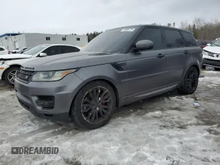 2016 Land Rover Range Rover Sport HSE with VIN SALWR2KF4GA635149, listed as a Copart auction lot 46908775 with 196,015 mi miles and Clean Title. Bid and sale history available at DreamBid. Image 1.