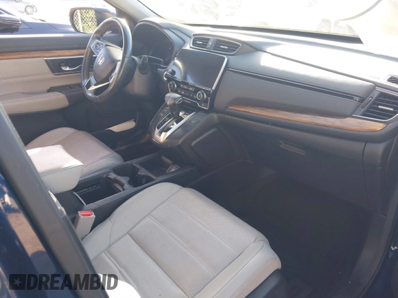 2019 Honda CR-V EX-L with VIN 5J6RW1H86KA039804, listed as a IAAI auction lot 41257009 with 38,529 mi miles. Bid and sale history available at carsss.com. Image 5.