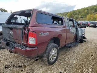 2019 Ram 2500 Lone Star z VIN 3C6UR5ML0KG609457, wystawiony jako Copart lot #75983264 z przebiegiem Nie podano mil oraz Szkoda całkowita • Salvage title. Historia ofert i sprzedaży dostępna na DreamBid. Obrazek 3.