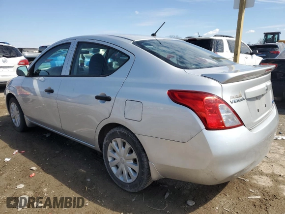 2014 Nissan Versa SV with VIN 3N1CN7AP4EL829640, listed as a Copart auction lot 50471105 with 123,665 mi miles and Clean Title. Bid and sale history available at carsss.com. Image 2.