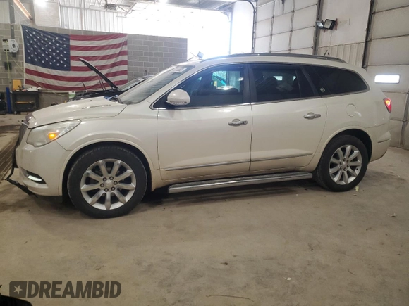 2014 Buick Enclave Premium with VIN 5GAKVCKD3EJ304535, listed as a Copart auction lot 50314465 with 167,773 mi miles and Salvage Title. Bid and sale history available at DreamBid. Image 1.