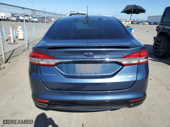 2018 Ford Fusion Titanium with VIN 3FA6P0D98JR206298, listed as a Copart auction lot 46804335 with 154,953 mi miles and Clean Title. Bid and sale history available at carsss.com. Image 6.