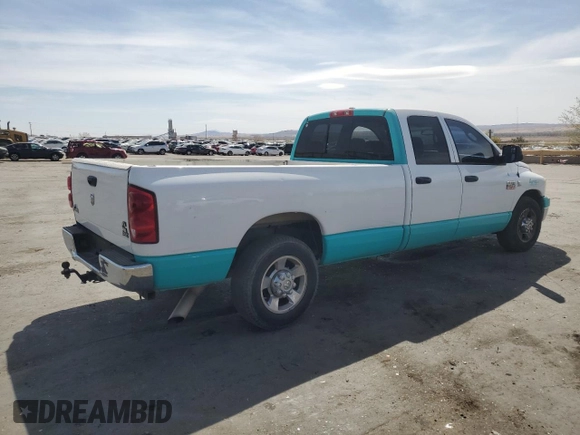 2008 Dodge Ram 2500 SLT with VIN 3D7KR28A88G210883, listed as a Copart auction lot 50617725 with 295,806 mi miles and Clean Title. Bid and sale history available at carsss.com. Image 3.