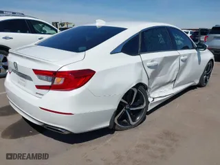 2018 Honda Accord Sedan Sport 1.5T with VIN 1HGCV1F35JA119374, listed as a IAAI auction lot 41889904 with 96,016 mi miles. Bid and sale history available at carsss.com. Image 4.