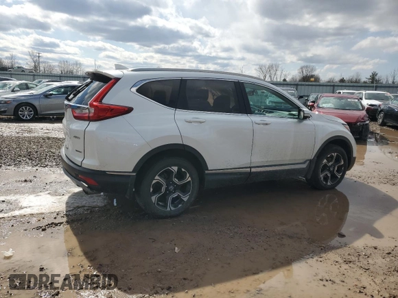 2018 Honda CR-V Touring with VIN 5J6RW2H99JL006734, listed as a Copart auction lot 52220685 with 57,923 mi miles and Salvage Title. Bid and sale history available at carsss.com. Image 3.