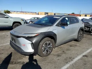 2023 Toyota bZ4X XLE with VIN JTMAAAAA8PA029197, listed as a Copart auction lot 89393245 with 31,280 mi miles and Salvage Title. Bid and sale history available at carsss.com. Image 1.