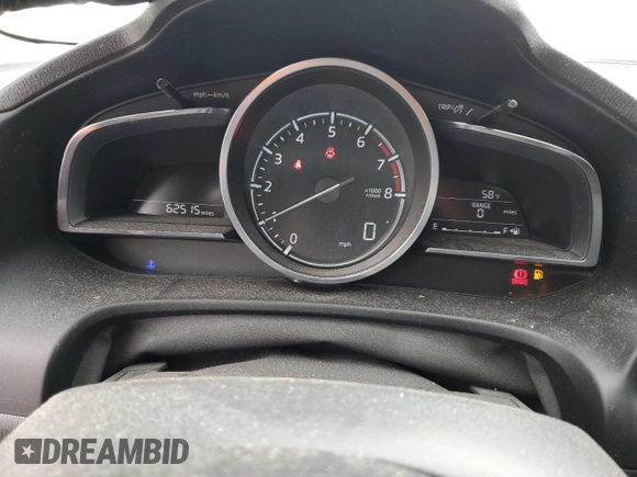 2017 Mazda 3 Grand Touring with VIN JM1BN1M35H1122136, listed as a Copart auction lot 54458755 with 62,515 mi miles and Salvage Title. Bid and sale history available at DreamBid. Image 9.