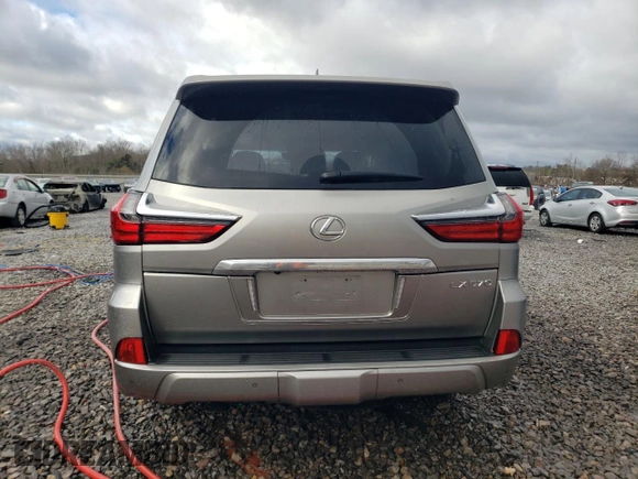 2020 Lexus LX 570 with VIN JTJDY7AX5L4314834, listed as a Copart auction lot 87259254 with Not provided miles and Salvage title. Bid and sale history available at DreamBid. Image 6.