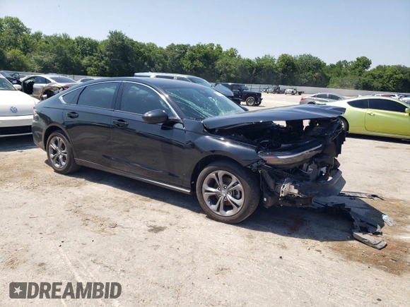 2024 Honda Accord EX with VIN 1HGCY1F32RA037105, listed as a Copart auction lot 59366475 with Not provided miles and Salvage title. Bid and sale history available at DreamBid. Image 4.