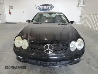 2006 Mercedes-Benz SL 500 with VIN WDBSK75F66F108619, listed as a Copart auction lot 55558014 with 81,686 mi miles and Clean title. Bid and sale history available at DreamBid. Image 5.