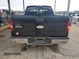 2008 Ford F-150 XLT with VIN 1FTPW12V38FB49393, listed as a Copart auction lot 52054265 with 301,847 mi miles and Salvage Title. Bid and sale history available at carsss.com. Image 6.