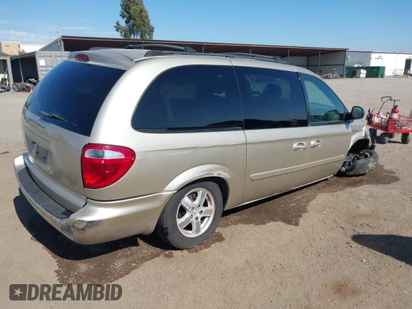 2005 Dodge Caravan SXT with VIN 2D8GP44L05R459369, listed as a IAAI auction lot 42638057 with 76,777 mi miles and . Bid and sale history available at DreamBid. Image 4.