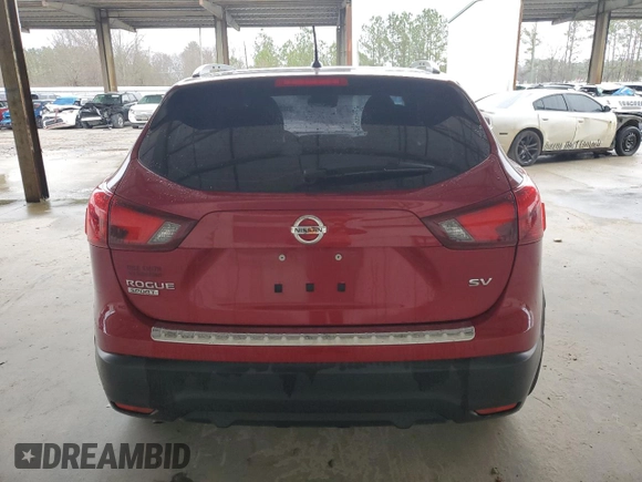 2017 Nissan Rogue SV with VIN JN1BJ1CP9HW014026, listed as a Copart auction lot 44653835 with 34,669 mi miles and Salvage title. Bid and sale history available at DreamBid. Image 6.
