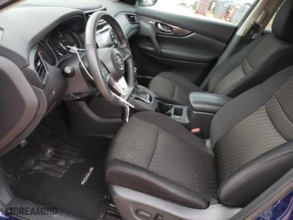 2017 Nissan Rogue SV with VIN 5N1AT2MV1HC798785, listed as a Copart auction lot 49837985 with 82,086 mi miles and Salvage Title. Bid and sale history available at carsss.com. Image 7.