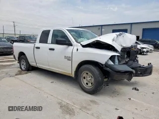 2023 Ram 1500 Tradesman with VIN 1C6RR6FG2PS527080, listed as a Copart auction lot 58242455 with 2,971 mi miles and Salvage title. Bid and sale history available at DreamBid. Image 4.
