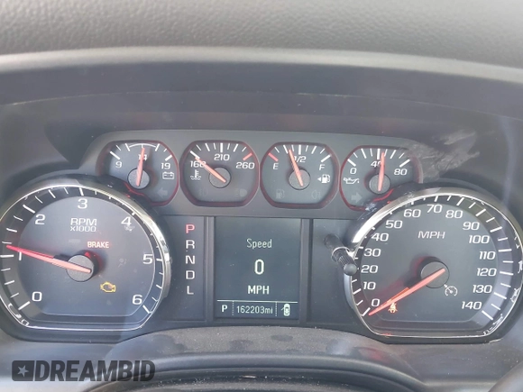 2017 Chevrolet Silverado 1500 Work Truck with VIN 1GCVKNEC6HZ336243, listed as a IAAI auction lot 41985600 with 162,203 mi miles. Bid and sale history available at carsss.com. Image 7.