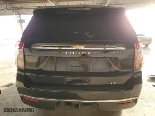2021 Chevrolet Tahoe LT with VIN 1GNSCNKD6MR234195, listed as a Copart auction lot 43802165 with 67,511 mi miles and Salvage Title. Bid and sale history available at carsss.com. Image 6.