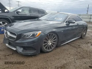 2015 Mercedes-Benz S 550 with VIN WDDXJ8FB4FA001678, listed as a Copart auction lot 53999015 with 101,910 mi miles and Salvage Title. Bid and sale history available at carsss.com. Image 1.