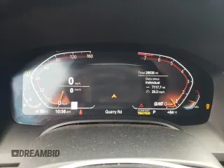 2020 BMW 8 Series 840i with VIN WBAAE4C09LCD32627, listed as a Copart auction lot 64941444 with 28,938 mi miles and Salvage Title. Bid and sale history available at carsss.com. Image 9.