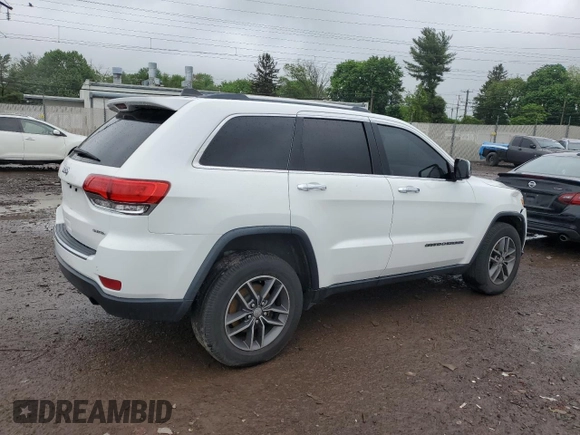 2018 Jeep Grand Cherokee Limited with VIN 1C4RJFBG6JC335006, listed as a Copart auction lot 55746095 with 99,958 mi miles and Salvage title. Bid and sale history available at DreamBid. Image 3.