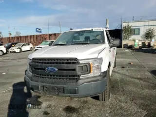2020 Ford F-150 XL with VIN 1FTMF1CB5LKD02203, listed as a Copart auction lot 41440295 with 110,358 mi miles and Salvage Title. Bid and sale history available at carsss.com. Image 10.