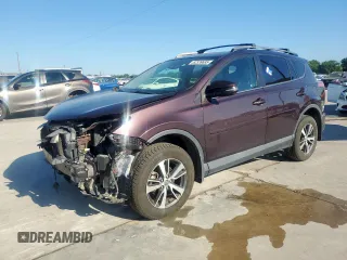2018 Toyota RAV4 XLE with VIN 2T3WFREVXJW457073, listed as a Copart auction lot 62339635 with 75,321 mi miles and Salvage title. Bid and sale history available at DreamBid. Image 1.