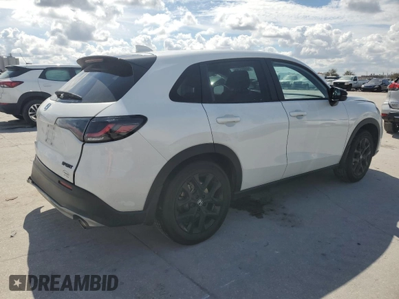 2024 Honda HR-V Sport with VIN 3CZRZ1H53RM720111, listed as a Copart auction lot 46855265 with 30,132 mi miles and Salvage Title. Bid and sale history available at carsss.com. Image 3.