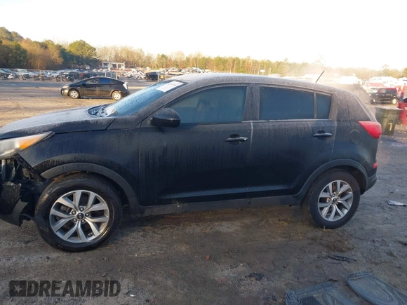2016 Kia Sportage LX with VIN KNDPB3AC1G7807583, listed as a IAAI auction lot 41761546 with 80,648 mi miles. Bid and sale history available at carsss.com. Image 13.