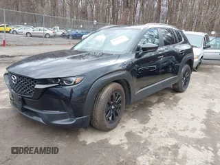 2025 Mazda CX-50 S Preferred with VIN 7MMVABBMXSN312752, listed as a IAAI auction lot 41747195 with 3,159 mi miles and . Bid and sale history available at carsss.com. Image 2.