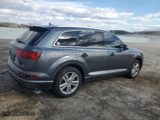 2017 Audi Q7 Prestige with VIN WA1WAAF78HD042528, listed as a Copart auction lot 50681035 with 91,706 mi miles and Clean Title. Bid and sale history available at carsss.com. Image 3.